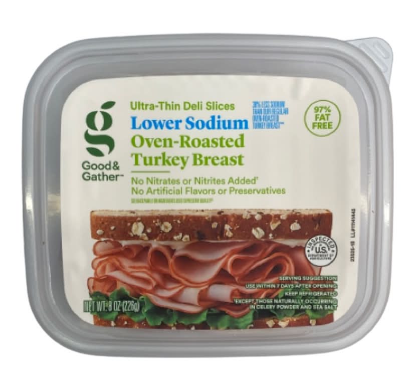 Good & Gather Lower Sodium Oven Roasted Turkey Breast (8 oz)