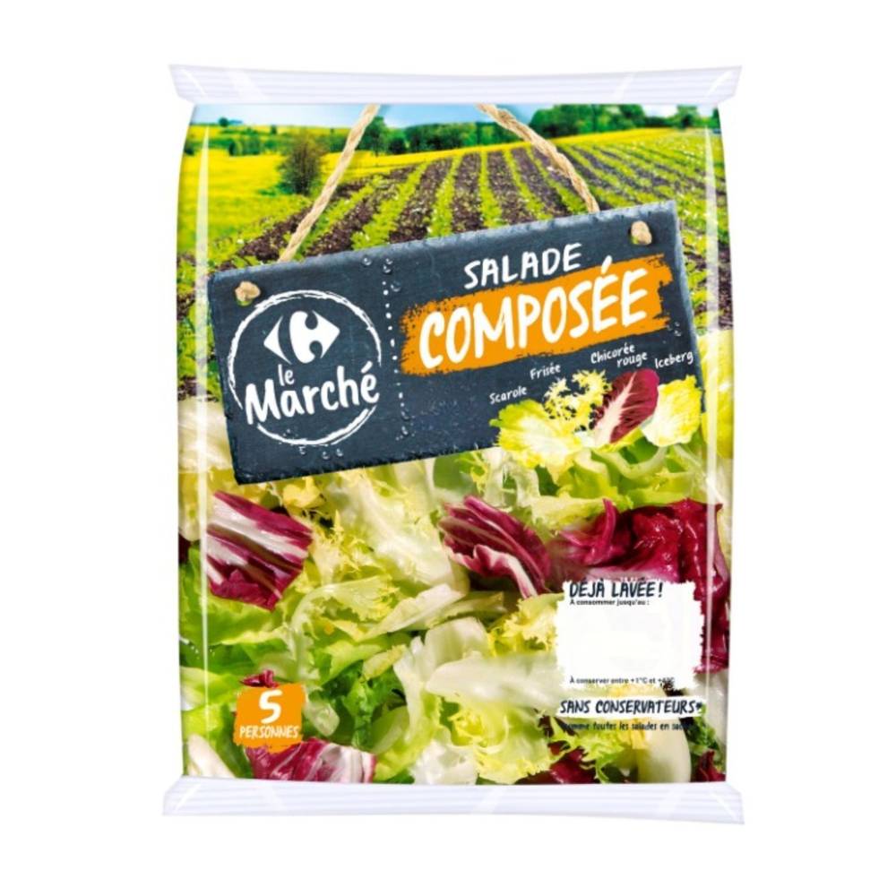 Carrefour Le Marché - Salade composée (le sachet de 250 g)