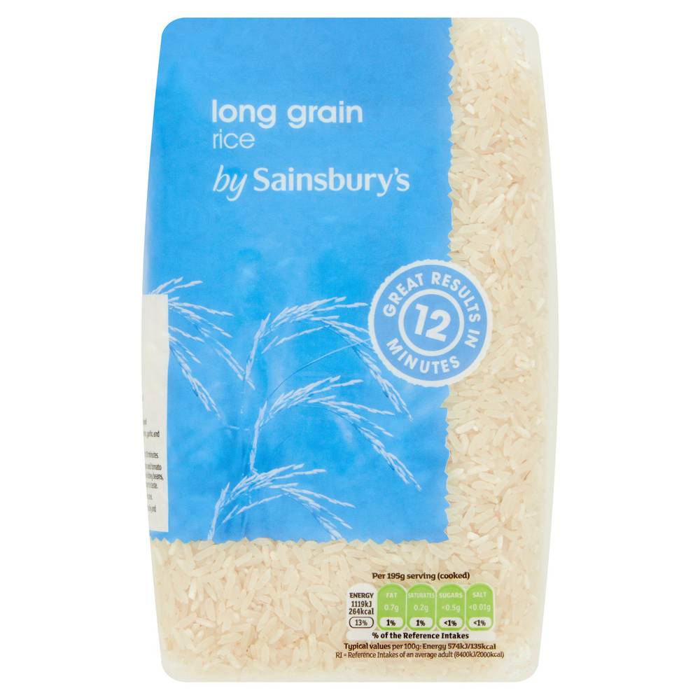 Sainsbury's Long Grain Rice 1kg