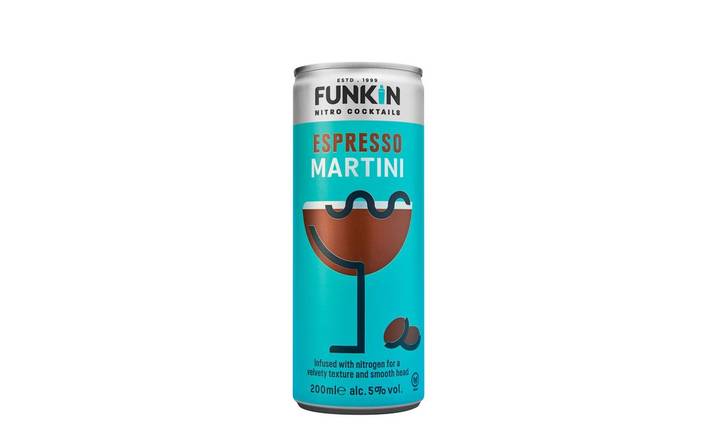 Expresso Martini 5% ABV