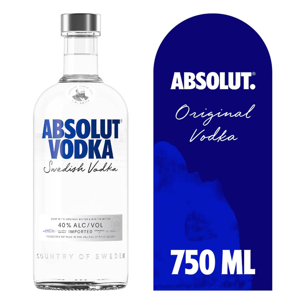 Absolut · Vodka original (750 ml)