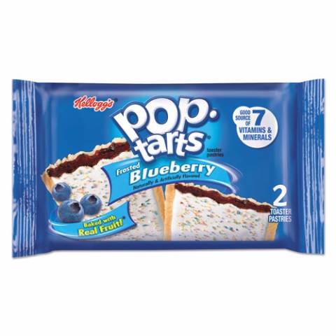 Kellogg's PopTart Frosted Blueberry 3.67oz