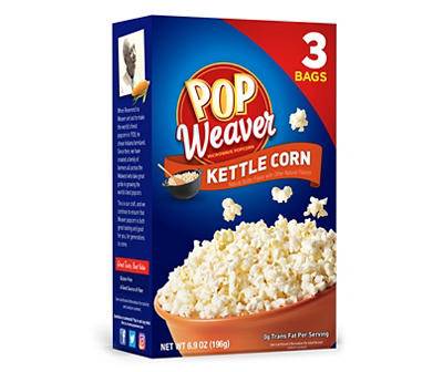 Pop Weaver Kettle Corn (6.9oz carton)