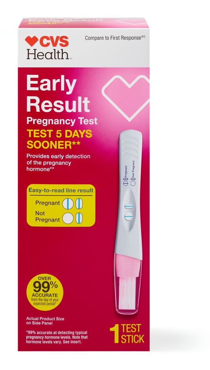 CVS Health Early Result Pregnancy Test