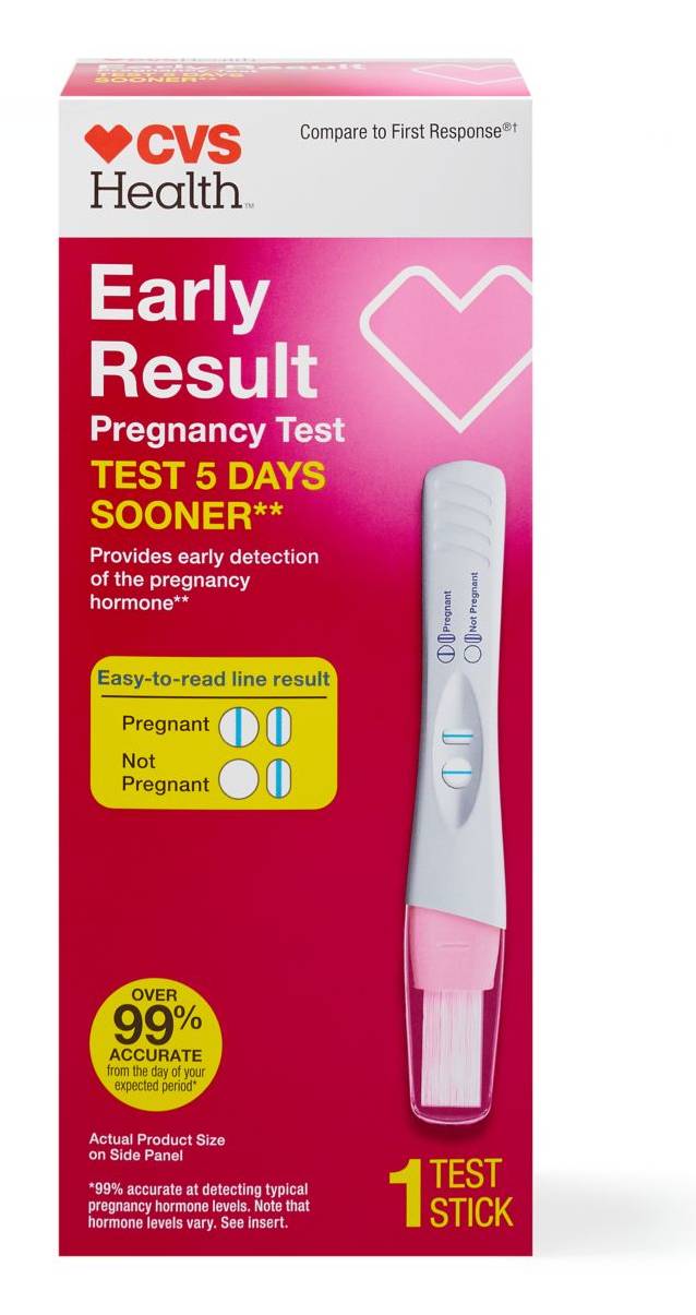 CVS Health Early Result Pregnancy Test
