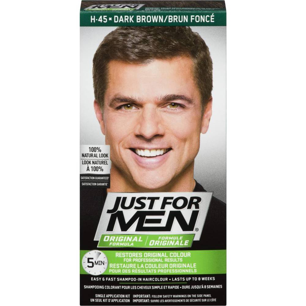Just For Men Shampoo-In Hair Colour, Dark Brown