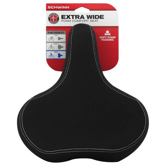 Schwinn wide deals bike seat