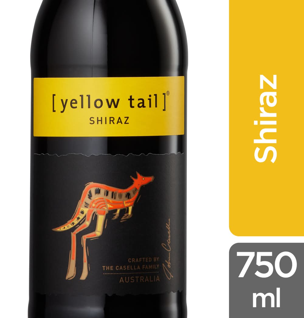 Yellow Tail Shiraz Red Wine (750 ml)