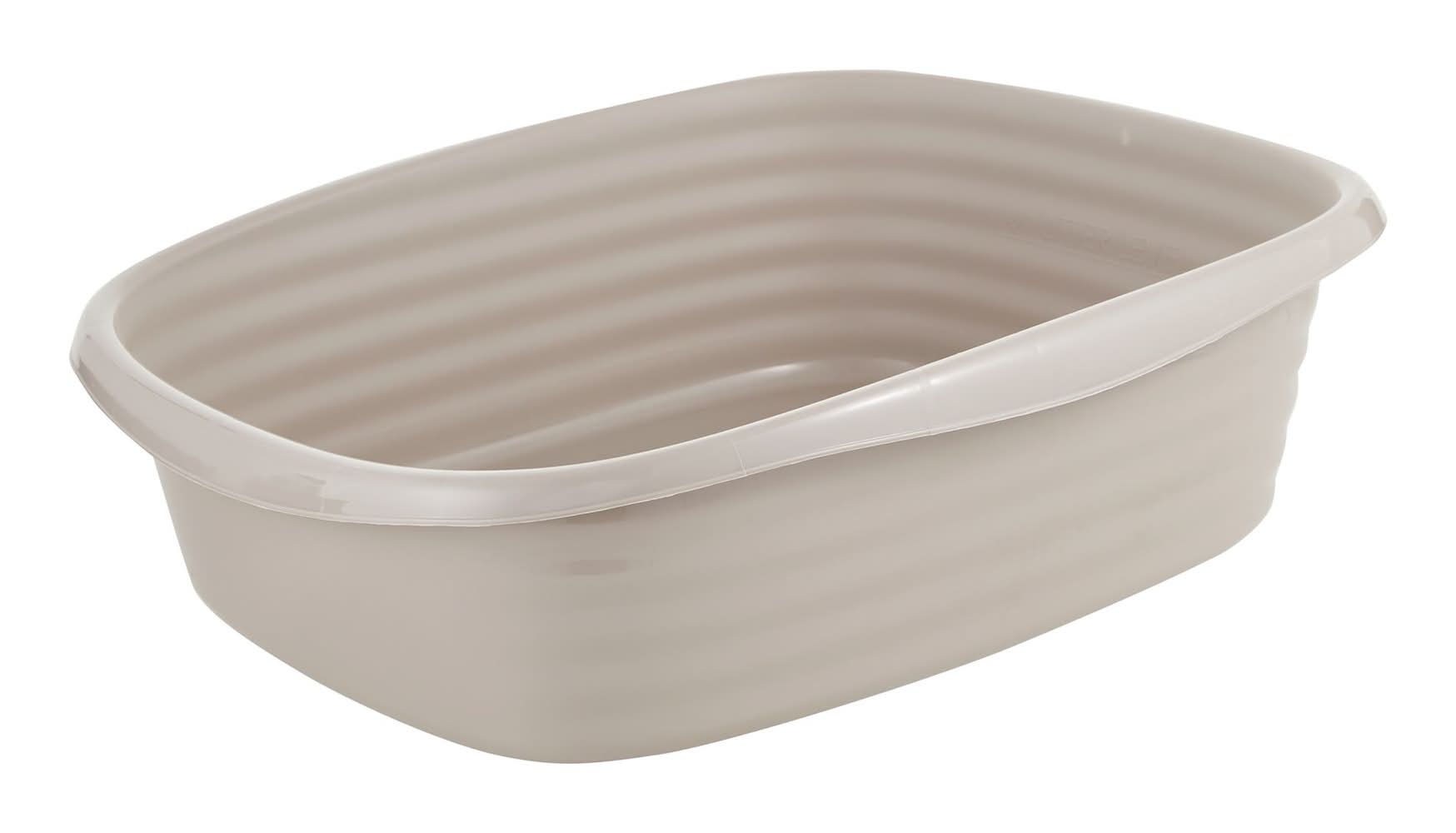 Full Cheeks™ Small Pet Wide Rim Litter Pan