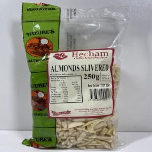 Hecham Almonds Slivered 250g