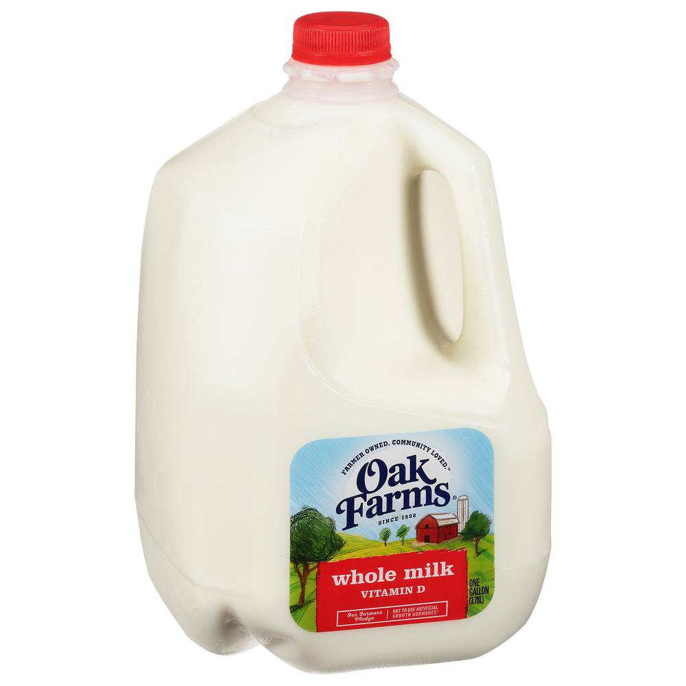 Oak Farms Vitamin D Whole Milk (1 gal)