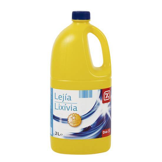 DIA lejía hogar garrafa amarilla botella 2 lt