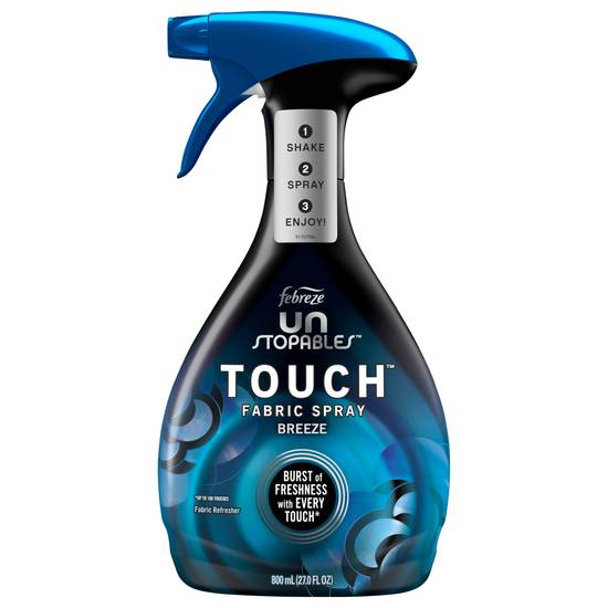 Febreze Unstopables Touch Fabric Spray and Odor Fighter Breeze