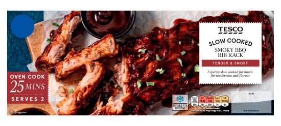 Tesco Smoky Bbq Rib Rack (460g)