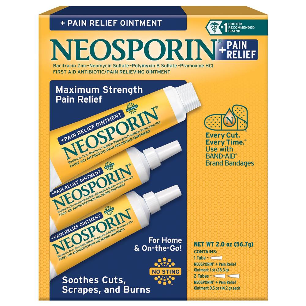 Neosporin + Pain Relief Ointment