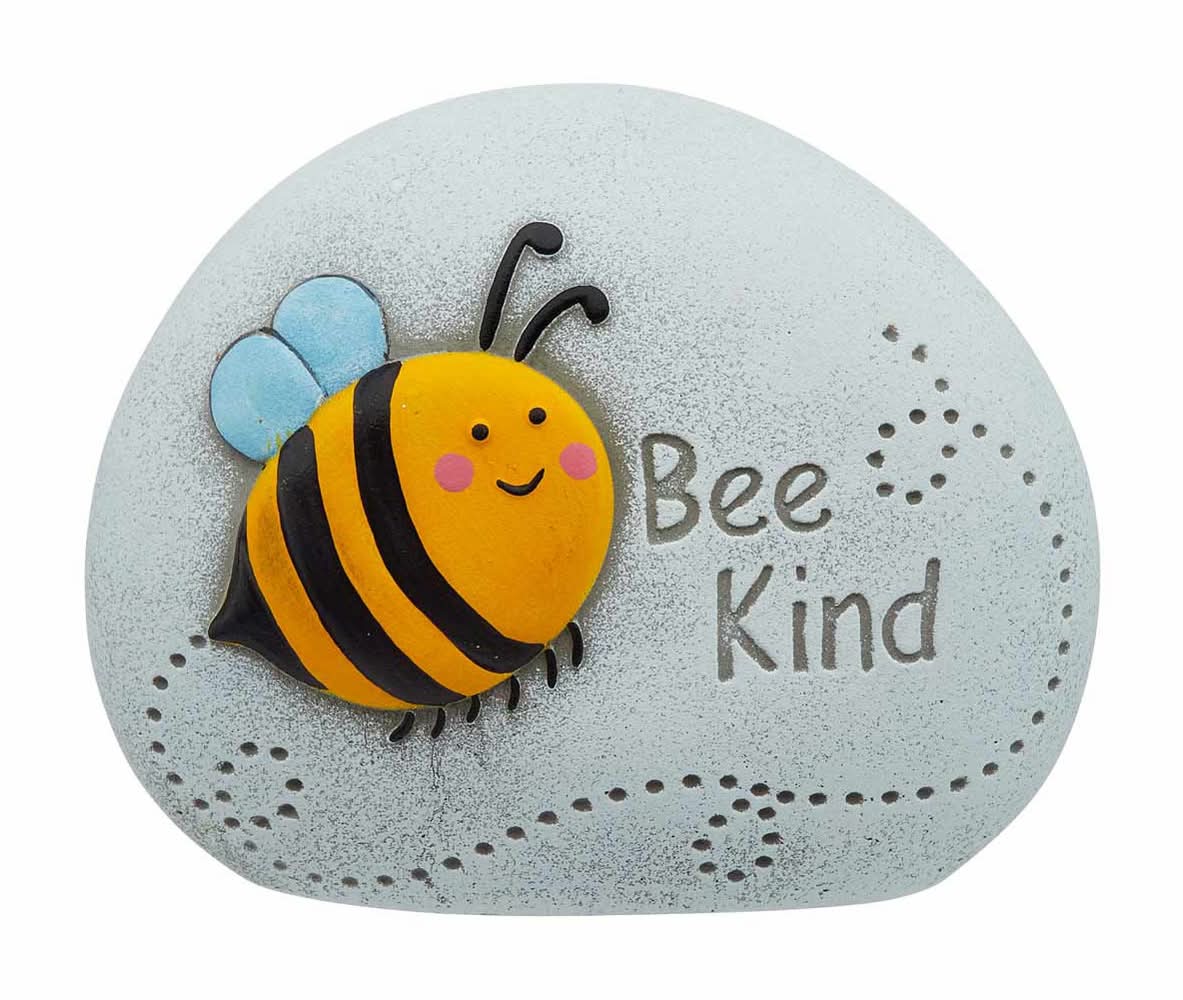 Cement Bee Stone Decor 1 Ct - Assorted