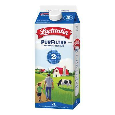 Lactantia purfiltre lait partiellement écrémé 2% (2 l) - purfiltre partly skimmed milk 2% (2 l)