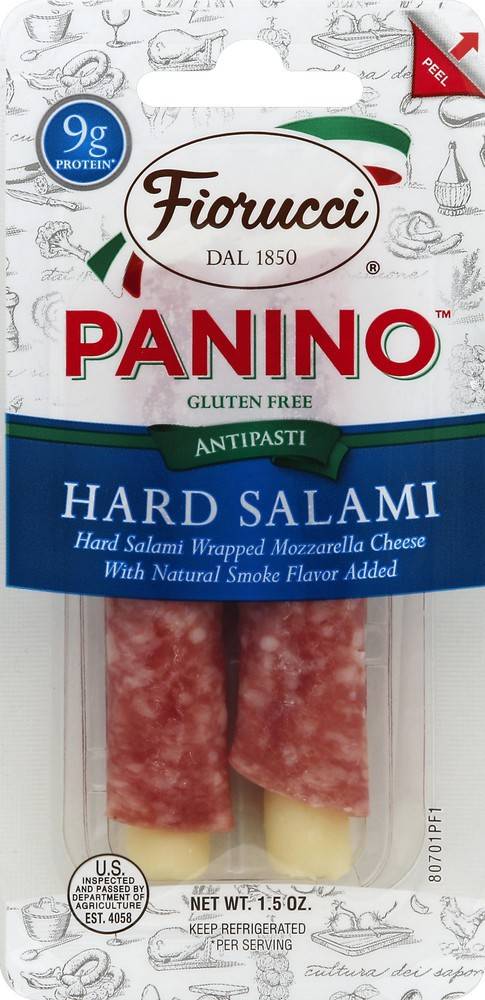Fiorucci Panino Hard Salami (1.5 oz)