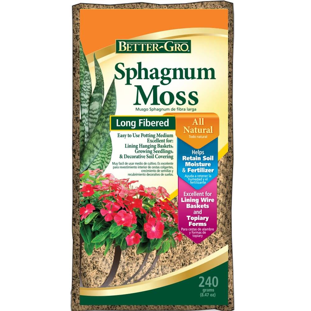 Sphagnum Peat Moss 8.47-oz Organic Peat Moss Moisture Control | 50430