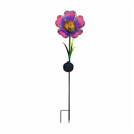 Festive Voice Garden Party Solar Garden Stake - 1.0 ea