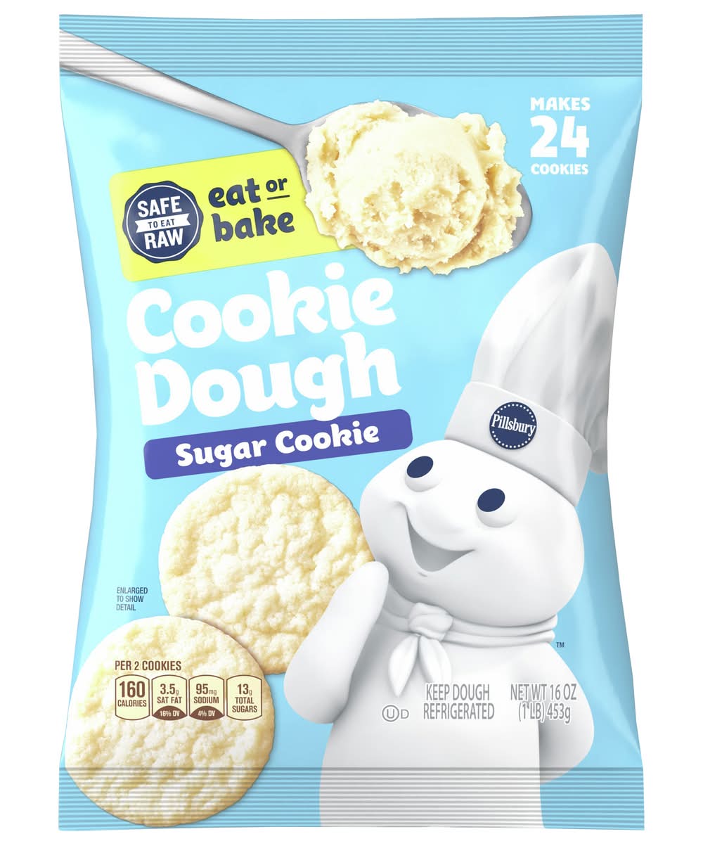 Pillsbury Cookie Dough (16 oz, 24 ct)