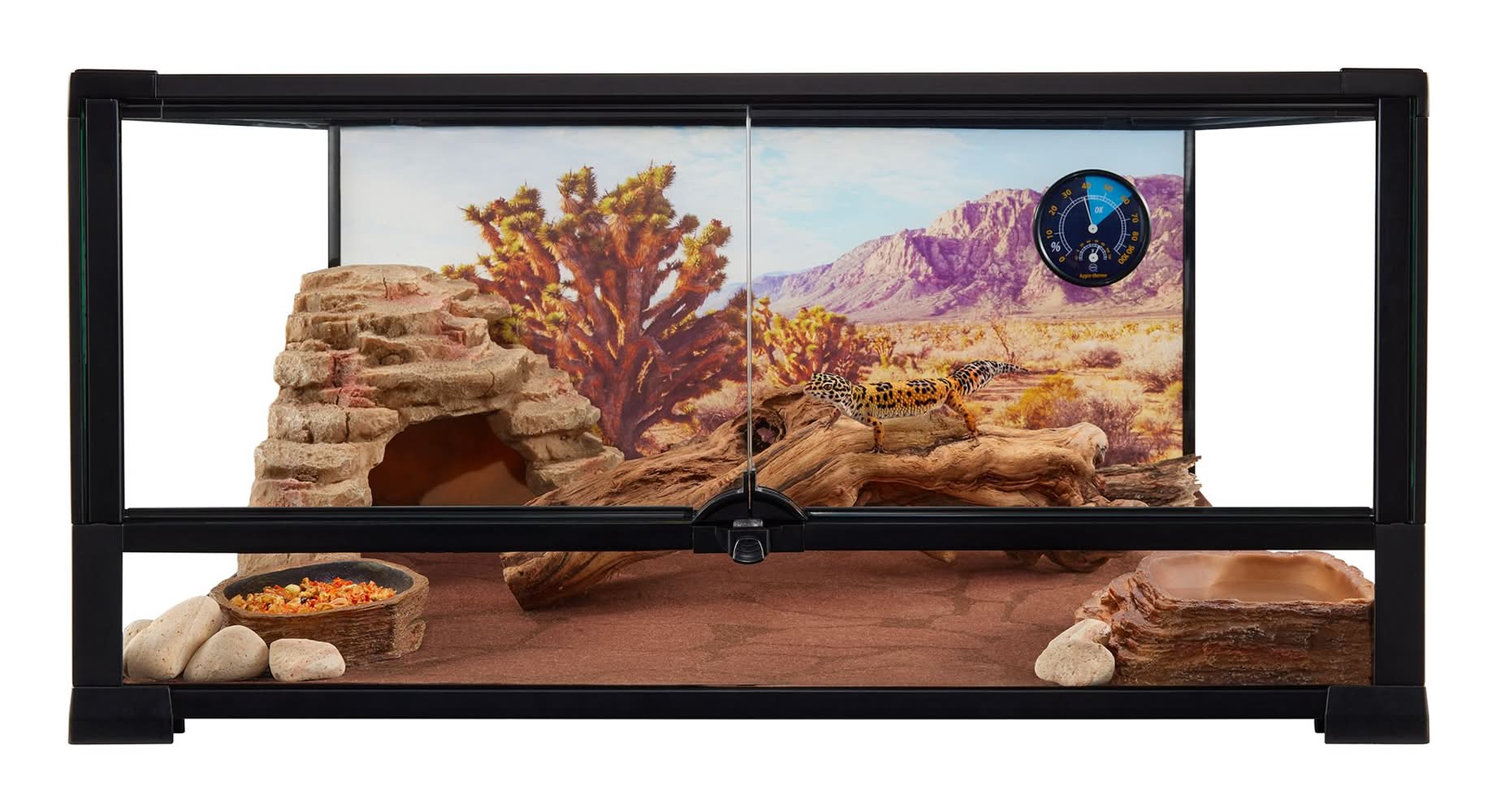 Thrive 20 Gallon Open Glass Terrarium (Size: 24\"L X 18\"W X 12\"H)