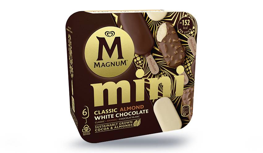 6 mini Magnum Classic amande blanc