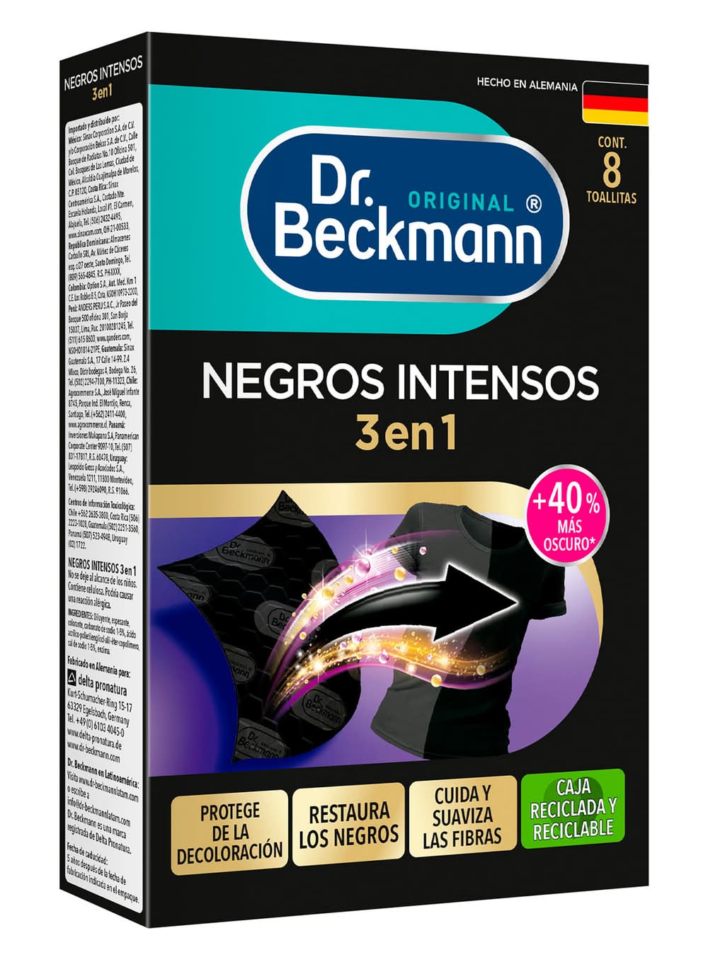 Dr. Beckmann · Negros intensos