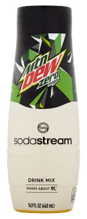 SodaStream Mtn Dew Zero Sugar Liquid Drink Mix (14.9 fl oz)