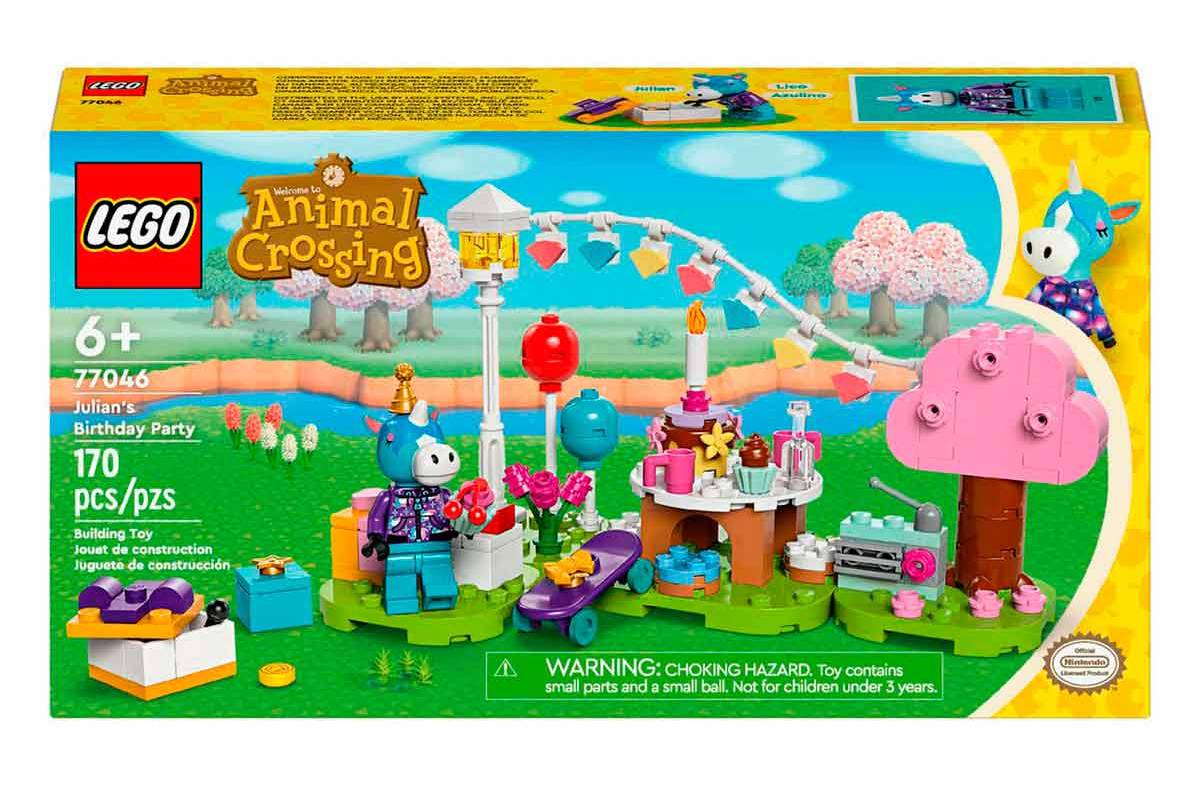 LEGO · Animal crossing juguete fiesta cumpleaños julian 77046 (170 un)