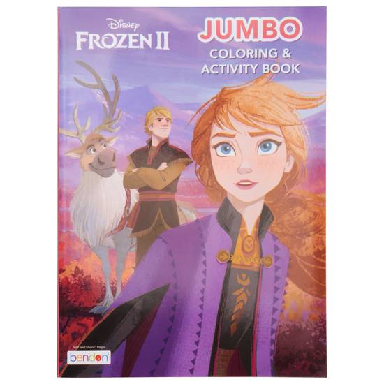 Bendon Jumbo Disney Frozen Ii Coloring & Activity Book