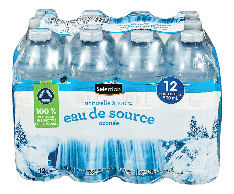 Selection Eau De Source Naturelle - Selection Spring Water Natural