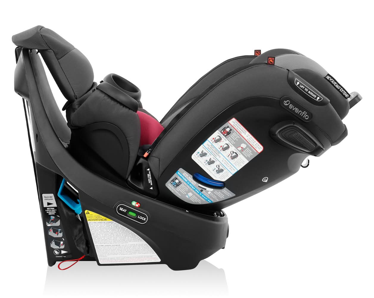 Evenflo Revolve360 Extend All-In-One Rotating Car Seat With Quick Clean  Cover Delivery Near Me | Order Online | Uber Eats
