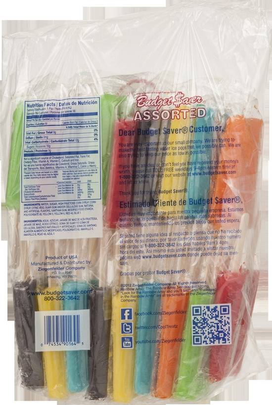 Budget Saver Assorted Twin Pops (18 ct)