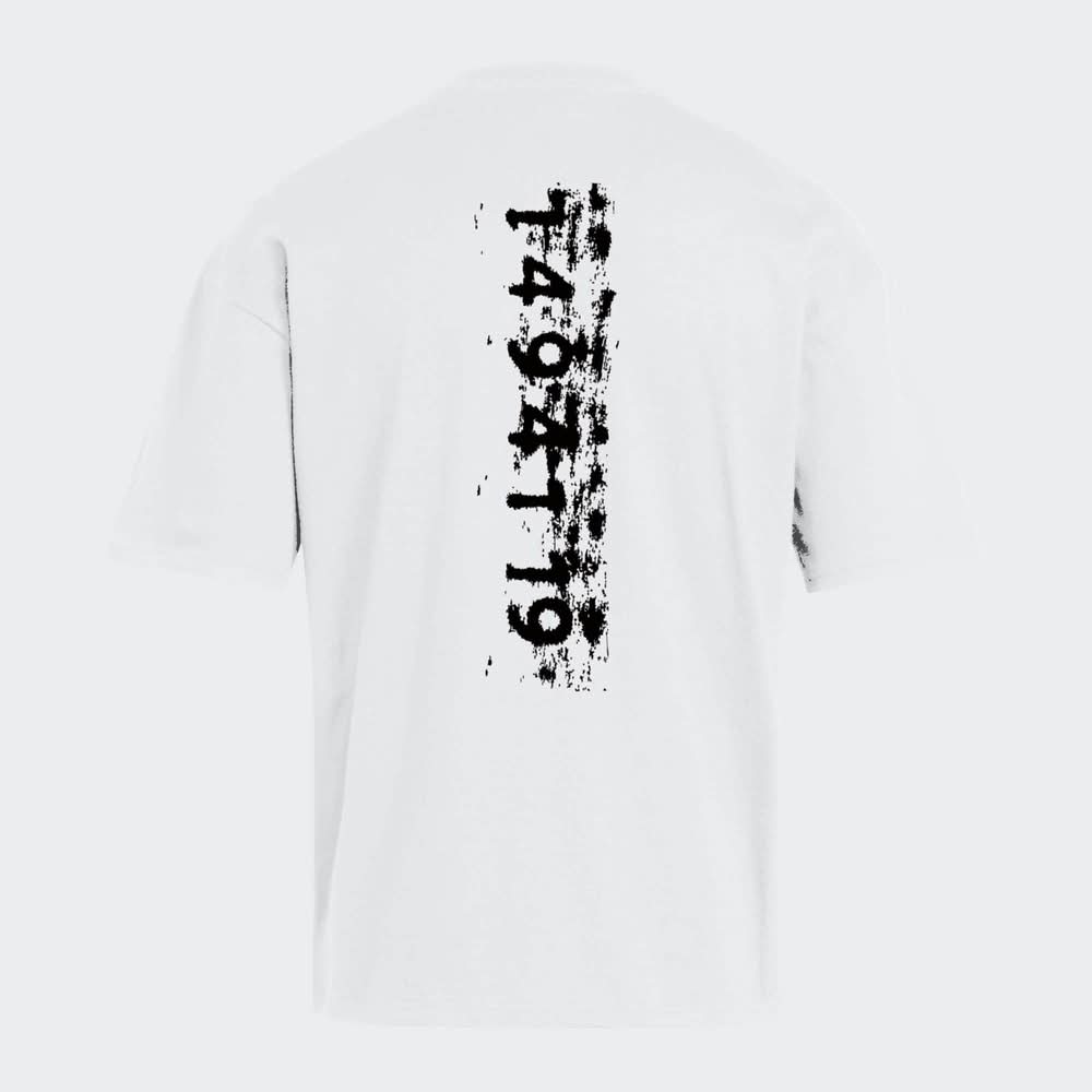adidas Men's Cellphone Graphic Tee (White, S)