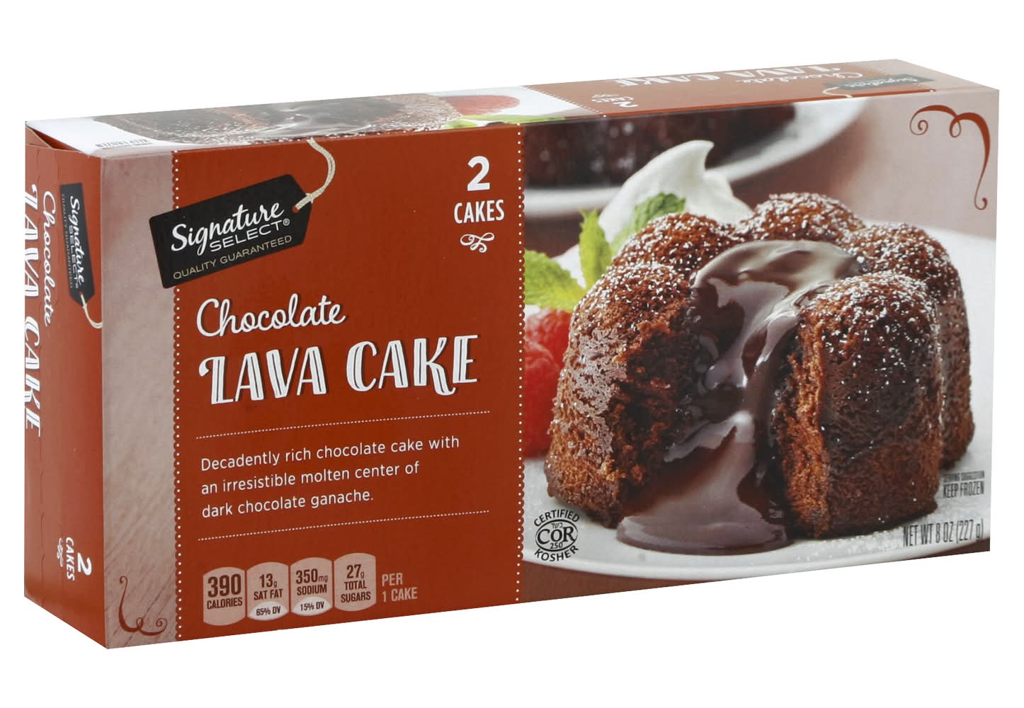 Safeway - Signature Select Chocolate Lava Cake (8 oz) - Delivery  display picture 1