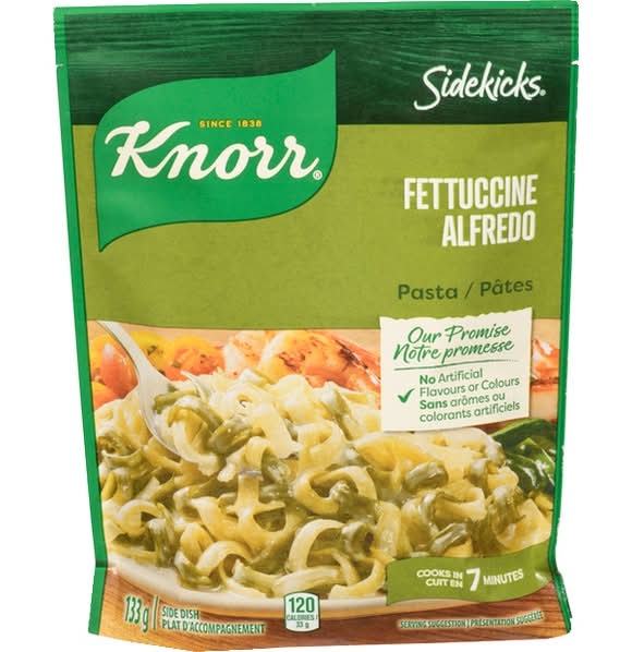 Knorr Sidekicks Fettuccine Alfredo Pasta (133 g)