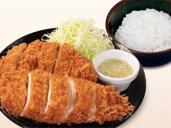 肉厚チキンムネかつ＆ロースかつ定食