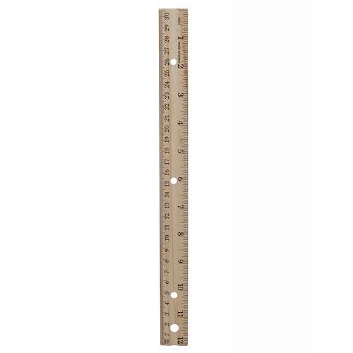 Order Wexford Wooden Ruler - 1.0 ea food online from Walgreens store, Chino on bringmethat.com