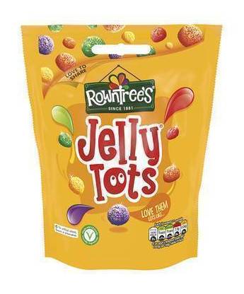 Rowntree's Jelly Tots Sweets Sharing Pouch 150g