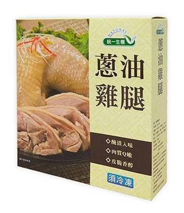 統一生機-蔥油雞腿(450g/盒)