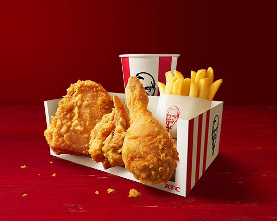 オリジナルチキン3ピースよくばりセット Original Recipe Chicken 3pcs Abundant Combo