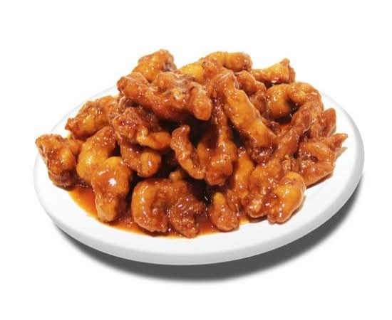 46. Bœuf à l'orange avec riz / Orange Beef with rice / 陈皮牛肉