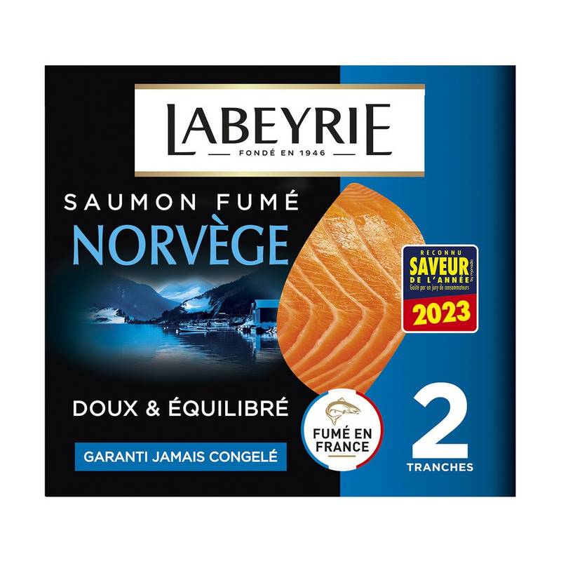 Labeyrie - Saumon fumé le norvège tranches (75g)