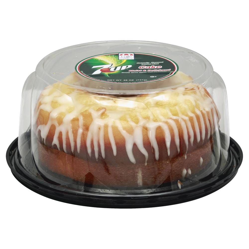 Café Valley 7up Lemon Lime Cake