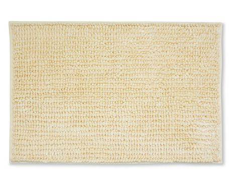 Chenille 20 x 30 Bath Mats (Color: Ivory)