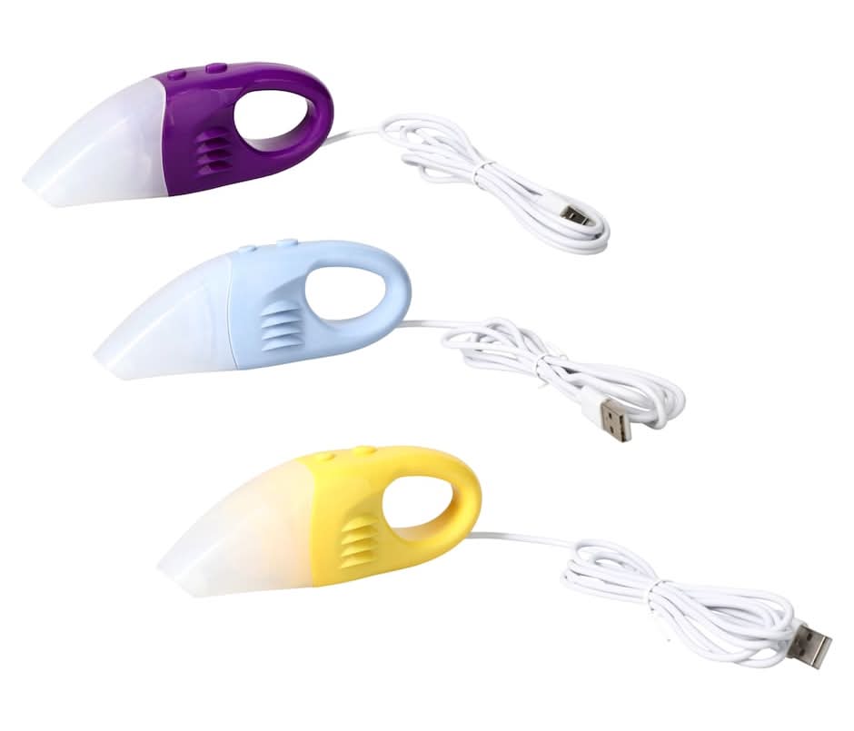 USB Mini Vacuum Cleaner, Assorted Colors, 1-ct.