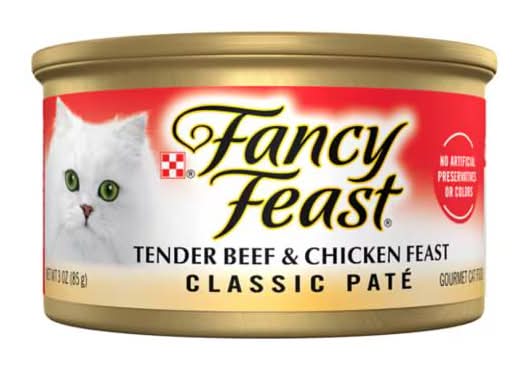 Fancy Feast 85g Tender Beef & Chicken Pate