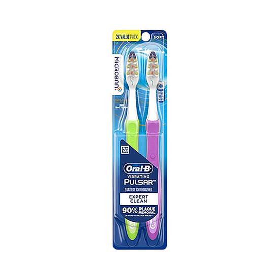 Oral-B Pulsar Expert Clean Soft Toothbrush (2 ct)