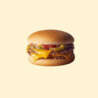 Double cheeseburger